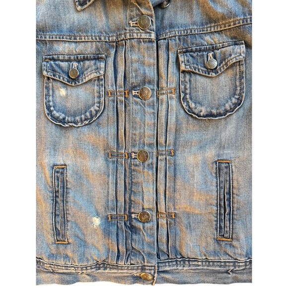 Womens Vintage J.Crew Denim Jacket |Size Small - Picture 6 of 6